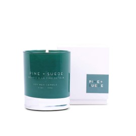 Paddywax Candles Statement Collection Scented Candle, 7 oz, Pine + Suede