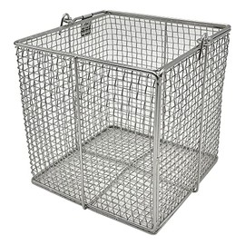 UI Kasei Stainless Steel Cleaning Basket, Square Type, Small