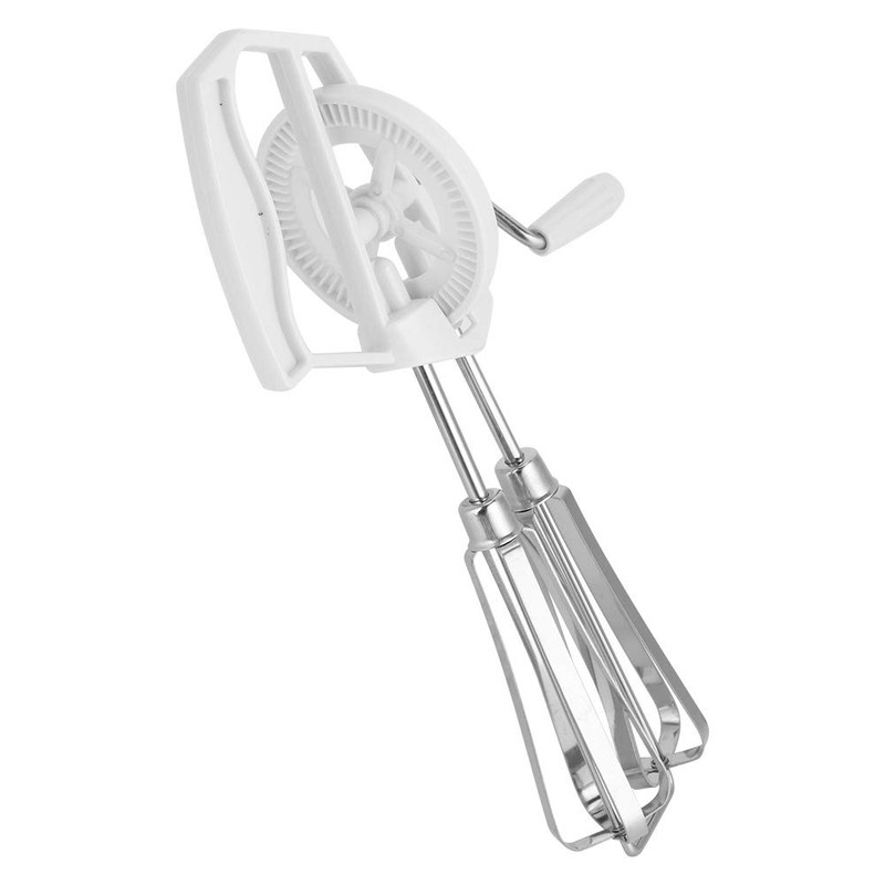 Manual Egg Mixer, Stainless Steel Hand Mixer, Whisk, Non-Slip Handle,
