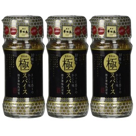 Hakata Hanamidori 10 Kinds of Polar Spices, 2.1 oz (60 g) (x3)
