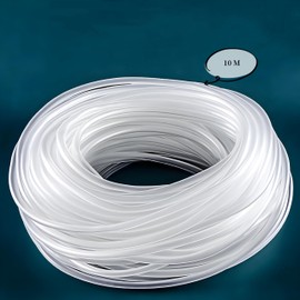 Aquarium Airline Hose，10M Standard 4 * 6mm Air Pump Tubing for Fish Tank Air Line，Rubber Bubble Tube for Pond Aerator Fish Tank Air Stone