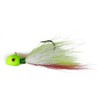 Flexi Jig Buck Tail Flexi Jig, Chartreuse/White/Red, 1-Ounce