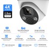 VIKVIZ 4K PoE IP Camera Outdoor,8MP Security Network Camera,Two Way