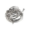 Double Wire Hose Clips Adjustable 201 Stainless Steel Hose Clamps