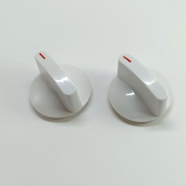 WH1X2721 Dryer Washer Selector Timer Knob， Compatible for GE Kenmore Hotpoint Dryer Washer Parts,Replaces AP2044893 PS271094 123C7931 WE01X10033 WE01X10038 WE01X10156 WE01X1207-2Pack