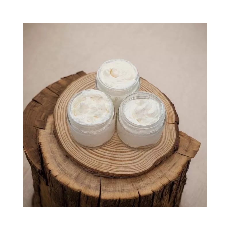 Homemade Pure Avocado Butter Body Balm, 100% Natural Whipped Skin