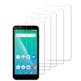 DAMONDY [5 Pack] for Moxee m2303 Screen Protector,Scratch Resistant Bubble Free Anti-Fingerprints HD Clear,Case Friendly,Tempered Glass Film for Moxee m2303