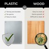 KARVING KING Bundle: BPA Free Large Plastic Meat Cutting Board