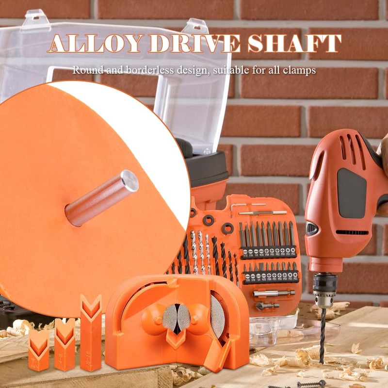 Electric Drill Sharpener, Portable Drill Grinder, Multipurpose Drill Bit Grinding