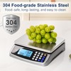 66lb Food Scale, Commercial Kitchen Scale with Price Computing, Plug-in