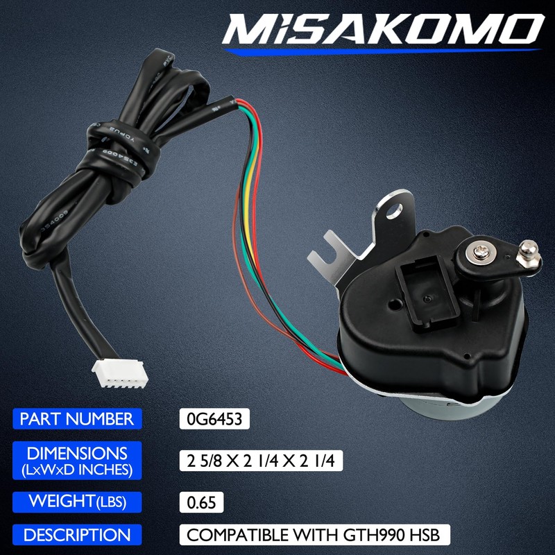 Misakomo 0G6453 Stepper Motor Assembly - GTH990 HSB Stepper Assembly