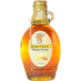 Dragonwood Flavored Maple Syrup (8 Fluid Ounces, Butter Pecan)