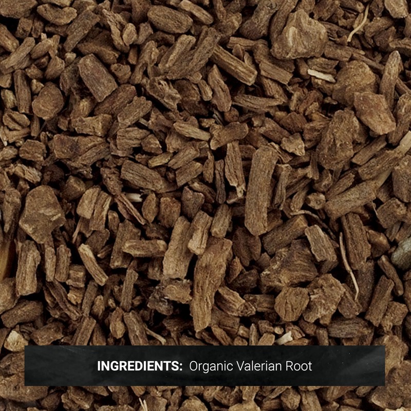 Frontier Organic Valerian Root, 1-Pound, Certified Organic, Kosher, Cut &