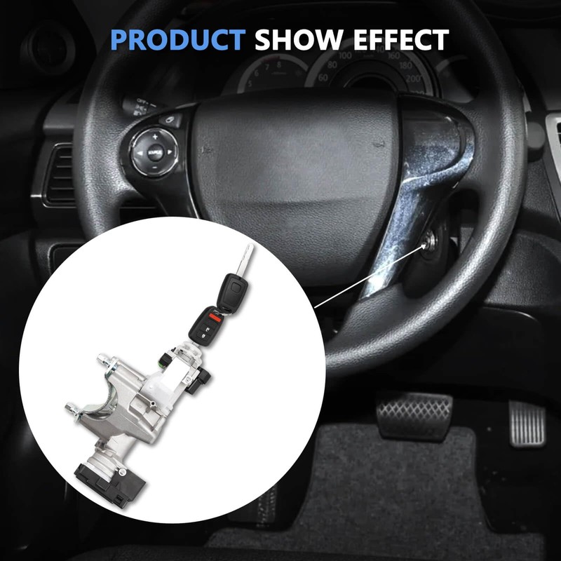 RAMATA Ignition Lock Cylinder Switch Compatible with 2013 2014 2015