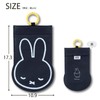 Miffy Face Poi Portable Trash Can, Multi Pouch, Carabiner Included,