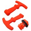 Qblahip Cooler Drain Plugs Lid T Latch Straps Handles Replacement