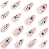 Almond Press on Nails Medium Fake Nails Star False Nails