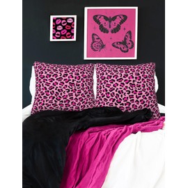 Pecfamly Y2K Pillows, Cheetah Print Pillow, Cheetah Print Room Decor, Leopard Print Pillow, Cheetah Throw Pillow, Cheetah Decor, Leopard Throw Pillow, Cheetah Print Pillow Cases (Only Cover)