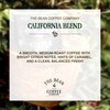 The Bean Organic Coffee Company California Blend, Medium Roast, Whole