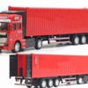 Pull Back Container Truck Toy High Simulation Plastic Alloy Container