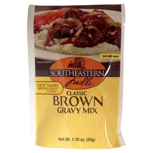 Southeastern Mills Brown Gravy Mix, 1.76-Ounce (Pack of 24)