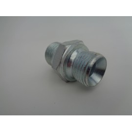 Hydraulic Bsp Male Restrictor Nipple,Flow Control Adaptor Choose Size (1/4" x 1/4" bsp 1mm Hole)