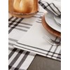 DII Home Sweet Farmhouse Kitchen Textiles, Placemats, 13x19, Black 6
