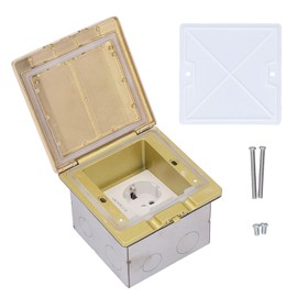 Floor Power Socket Embedded Installation USB Waterproof Dust Proof Recessed Power Outlet  Standard