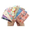 BaodeLI 24pcs Mini Notebook,Floral Patterns Portable Pocket Journal Steno Memo