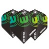 WINMAU Rhino Black & Green Extra Thick Dart Flights -