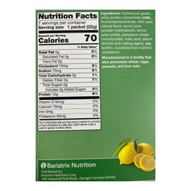 PROTIFIT - High Protein Lemon Fruit Drink 2 Pack, 15g Protein, Low Calorie, Sugar Free, Ideal Protein Compatible, 7 Servings Per Box, (2 Pack)