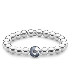 Thomas Sabo A1870-637-21 Globe Bracelet 925 Sterling Silver, Silver