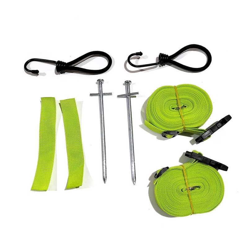 Compatible with Kampa Dometic Awning Storm Straps Tie Down Kit
