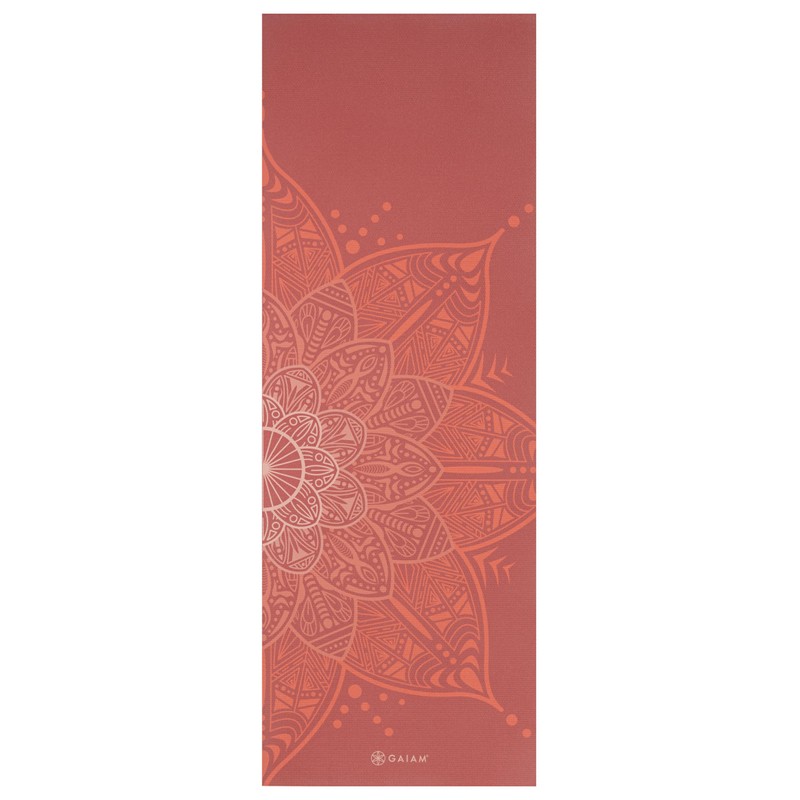Premium Reversible Changing Petals Yoga Mat (6mm)