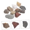 Gatuida 1set Rock and Mineral Collection Kit for Geology Classrooms