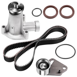 ASTOU Timing Belt Kit w/Water Pump Fit for Ford for Ranger 2.5L 1998-2001 for Mazda for B2500 2.5L 1998-2001 Replace Timing Belt OEM - ITM276WP