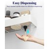 Kitsure Shower Caddy - 2 Pack Adhesive Shower Organizer, Rustproof