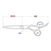 Fujisan Scissors Japanese Made Cut Scissors Sening Scissors 2-piece Set