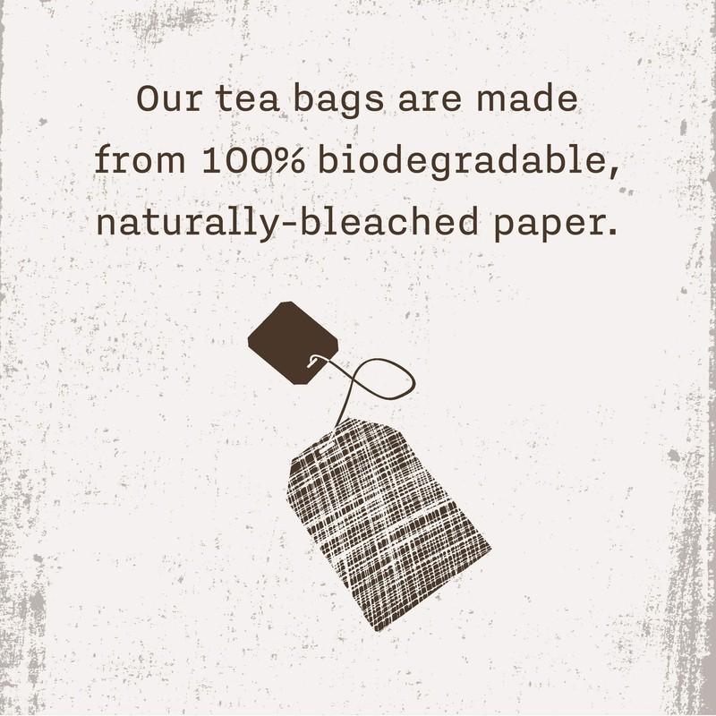 Allegro Tea, Organic Decaf Ginger Peach Black Tea Bags, 20