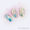 Tsumekira OH-PLS-101 Nail Seal, Aurora Holo, Aurora Film Seal, Plain