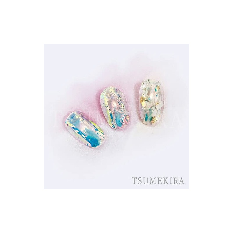 Tsumekira OH-PLS-101 Nail Seal, Aurora Holo, Aurora Film Seal, Plain
