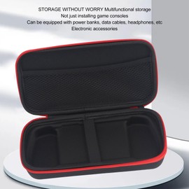 Game Console Carrying Case for Anbernic RG556, Universal 5in Game Console Storage Bag, Hard EVA Waterproof Shockproof with Mesh Pocket.