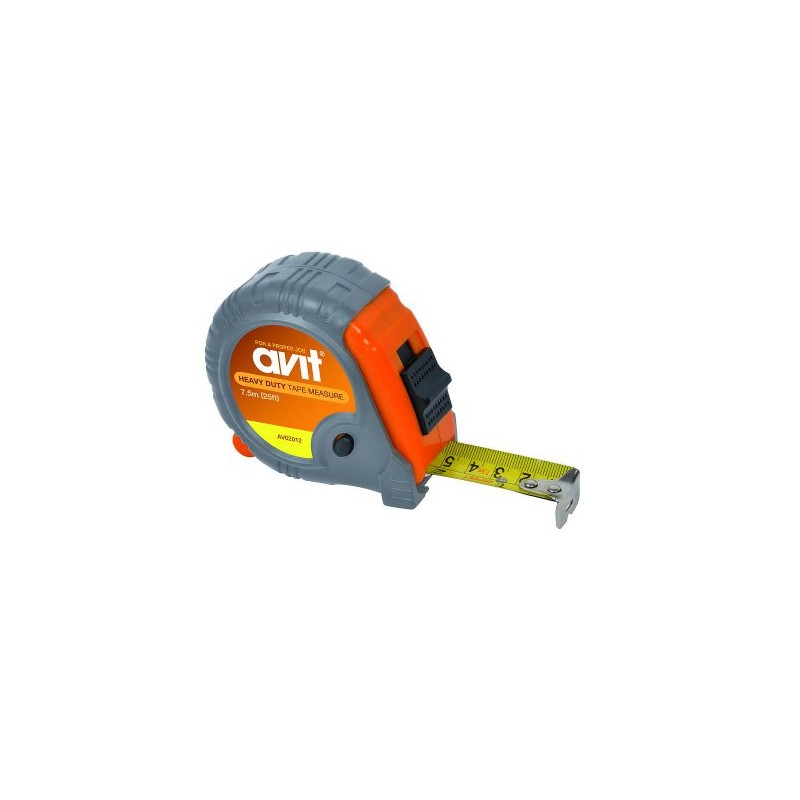 Avit AV02012 Heavy Duty Tape Measure 7.5m 25ft