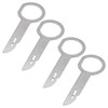 Generic Car Radio Removal Tool Key DIN Release Keys Set