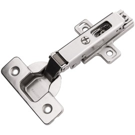 Hickory Hardware HH075221-14 - Full Overlay Concealed Euro Cabinet Door Hinge with 110-Degree Opening Angle and Self-Close Function - 1 Set of Pair