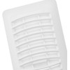 HSI Plastic Floor Register, 4x10 Inch, White