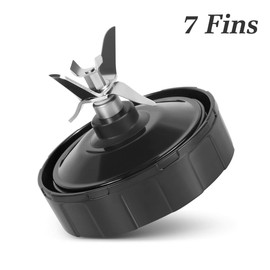 7 Fins Gear Replacement Extractor Blade Parts Fits for Nutri Ninja Blender Blade by Aooba