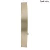Formia(フォルミア) Radio Wall Clock Easy to Read Simple Nighttime Second