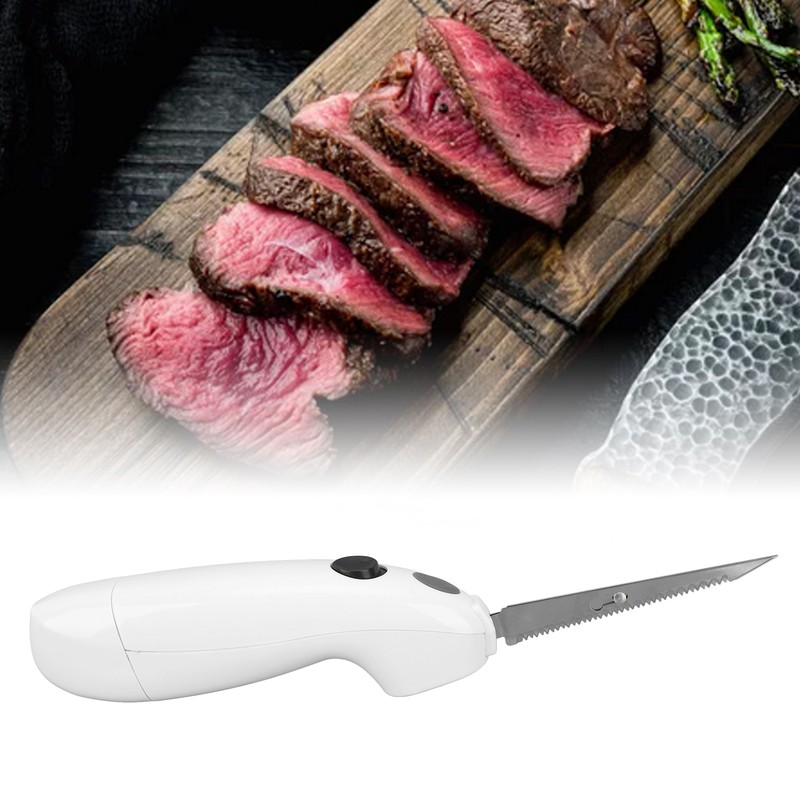 Battery Powered Knife Stainless Steel Cordless Electric Fillet Knife Portable