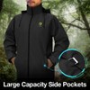 TideWe Rain Suit, Waterproof Breathable Lightweight Rainwear (Black Size M)